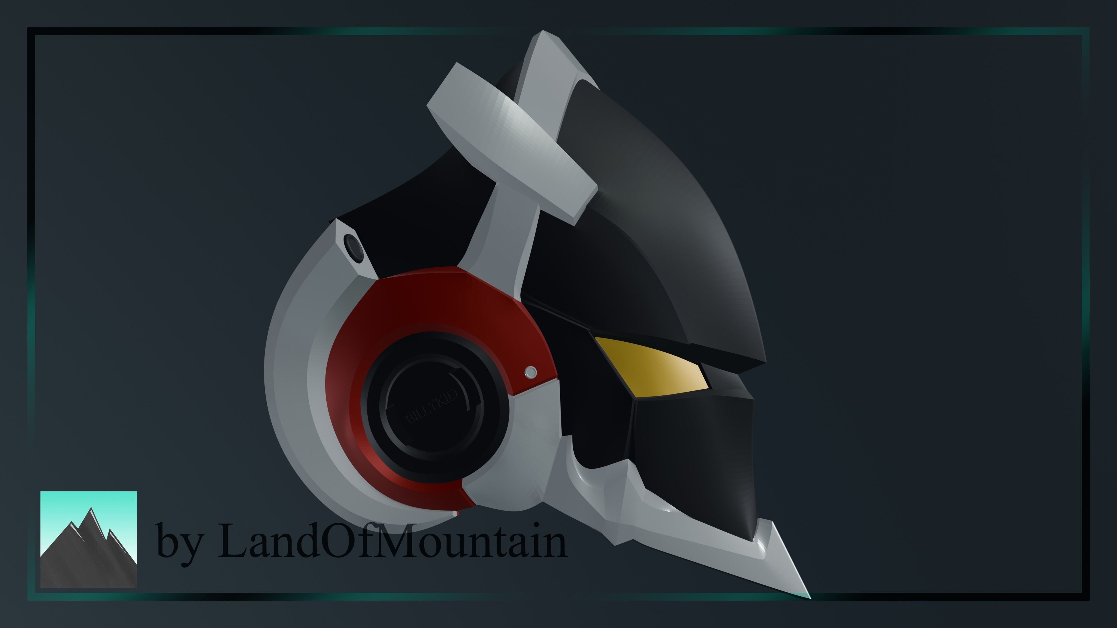 Zenless Zone Zero - Billy Kid Mask 3D print model_1