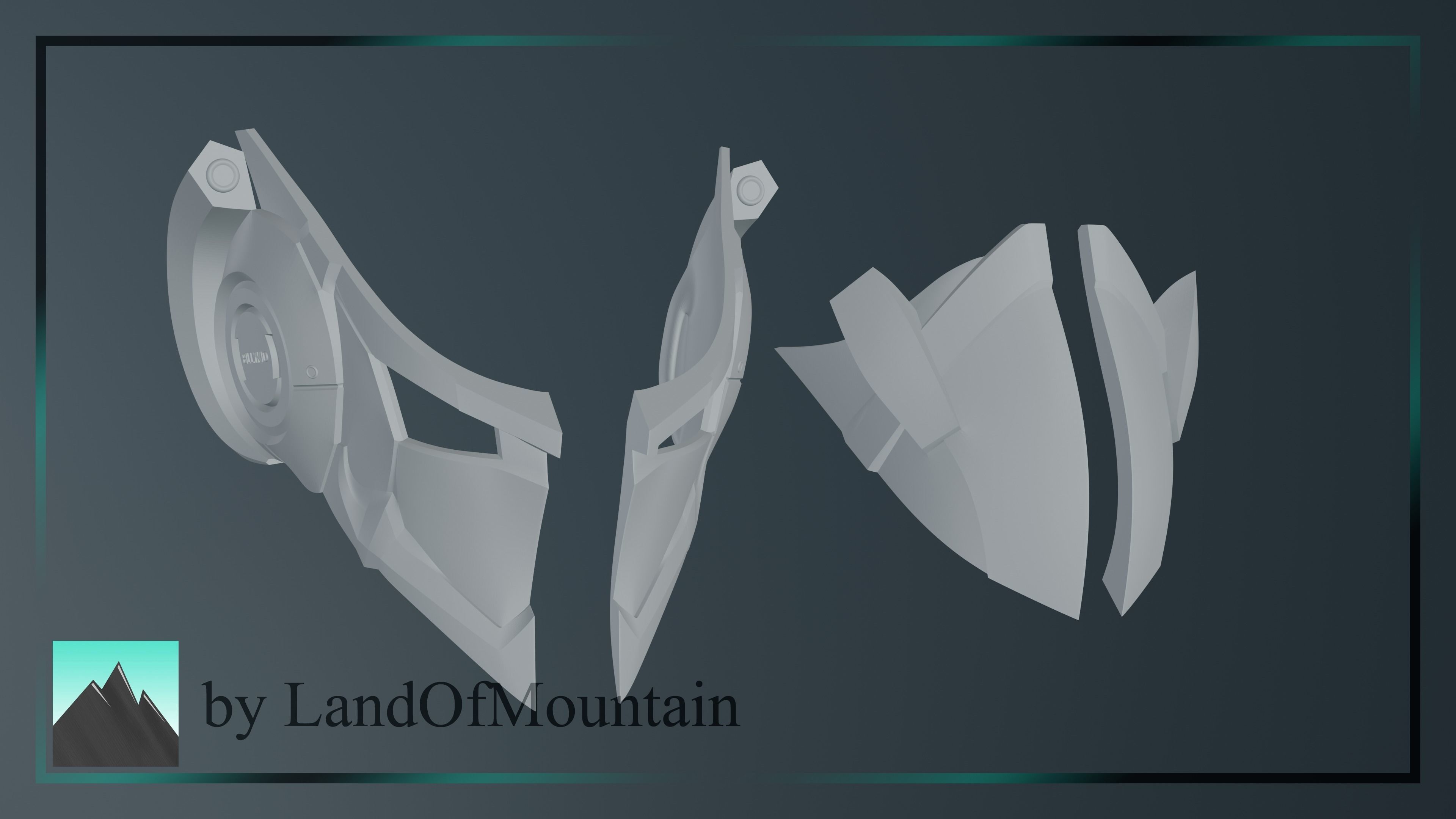 Zenless Zone Zero - Billy Kid Mask 3D print model_4