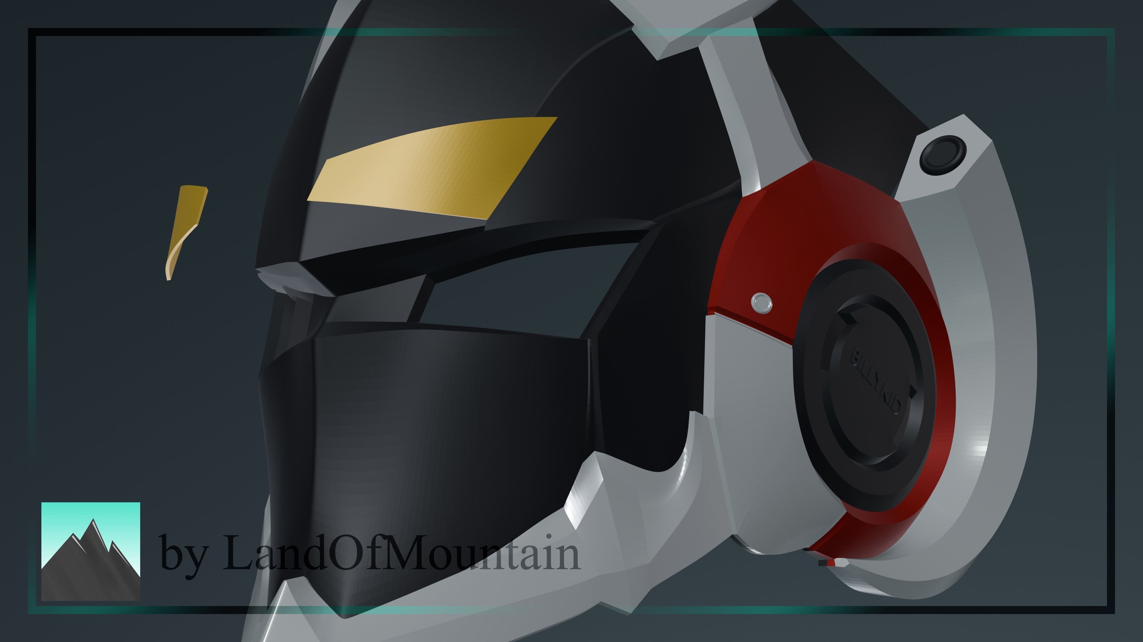 Zenless Zone Zero - Billy Kid Mask 3D print model_2