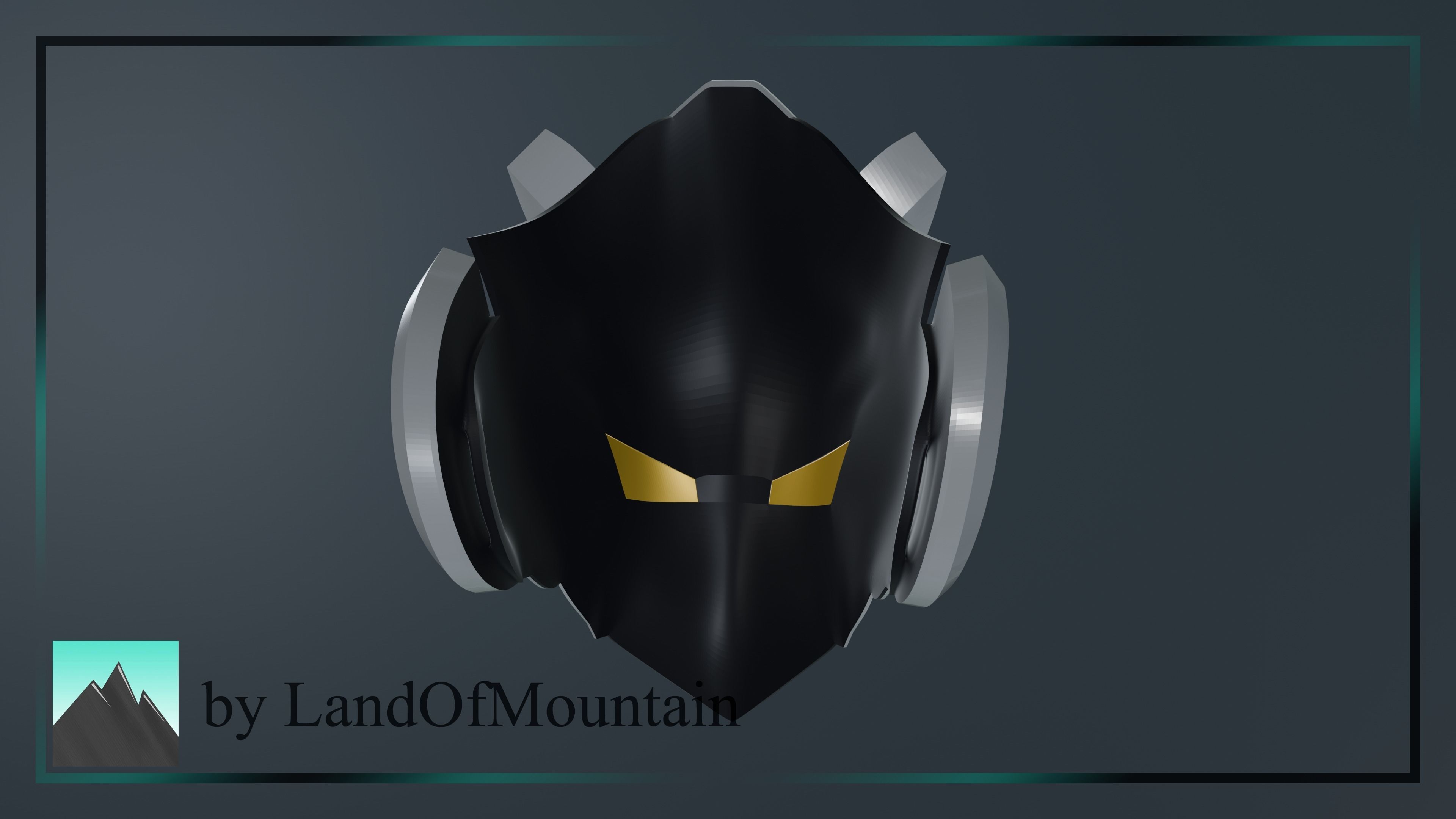 Zenless Zone Zero - Billy Kid Mask 3D print model_3