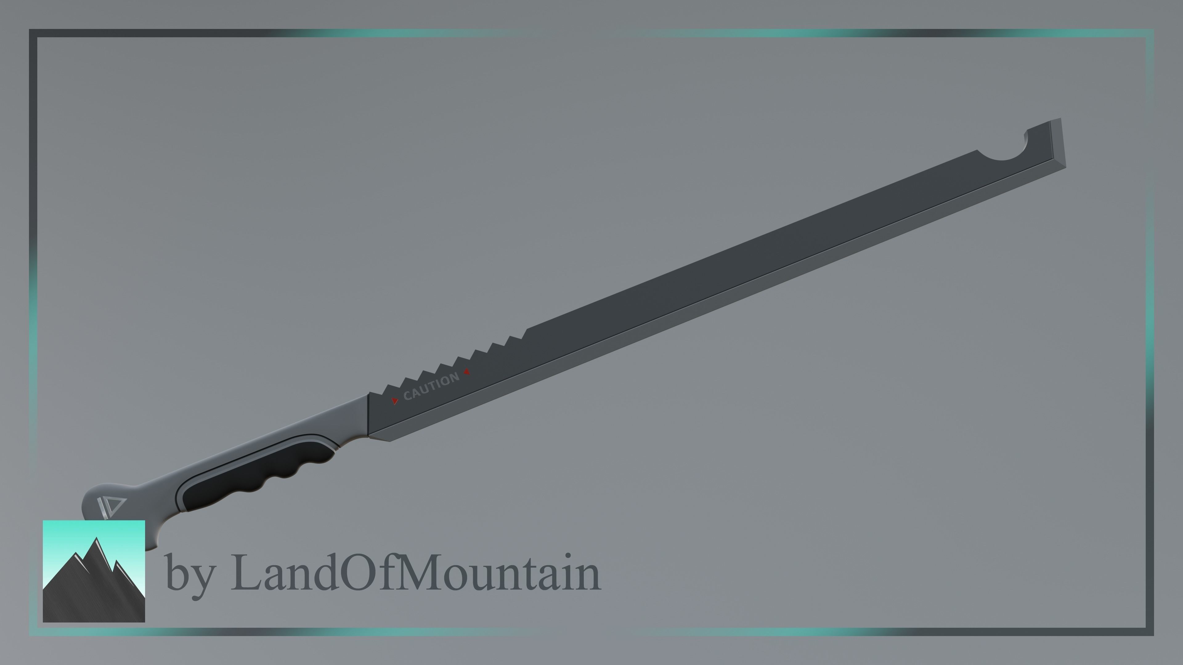 Zenless Zone Zero - Anby Sword 3D print model_4