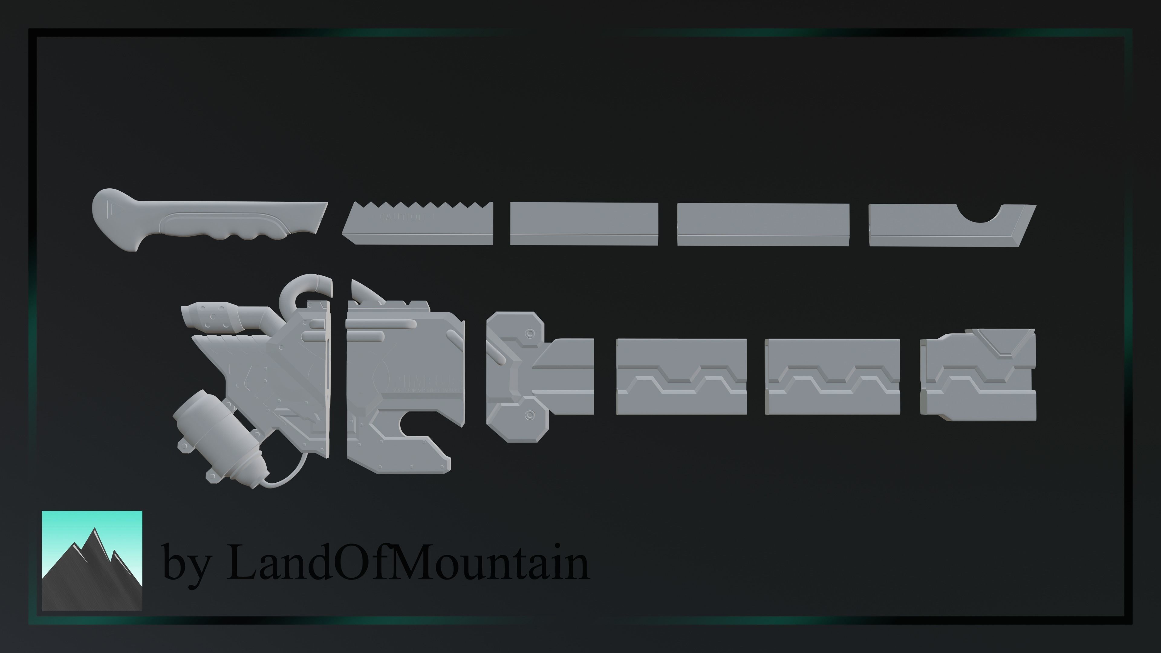 Zenless Zone Zero - Anby Sword 3D print model_5