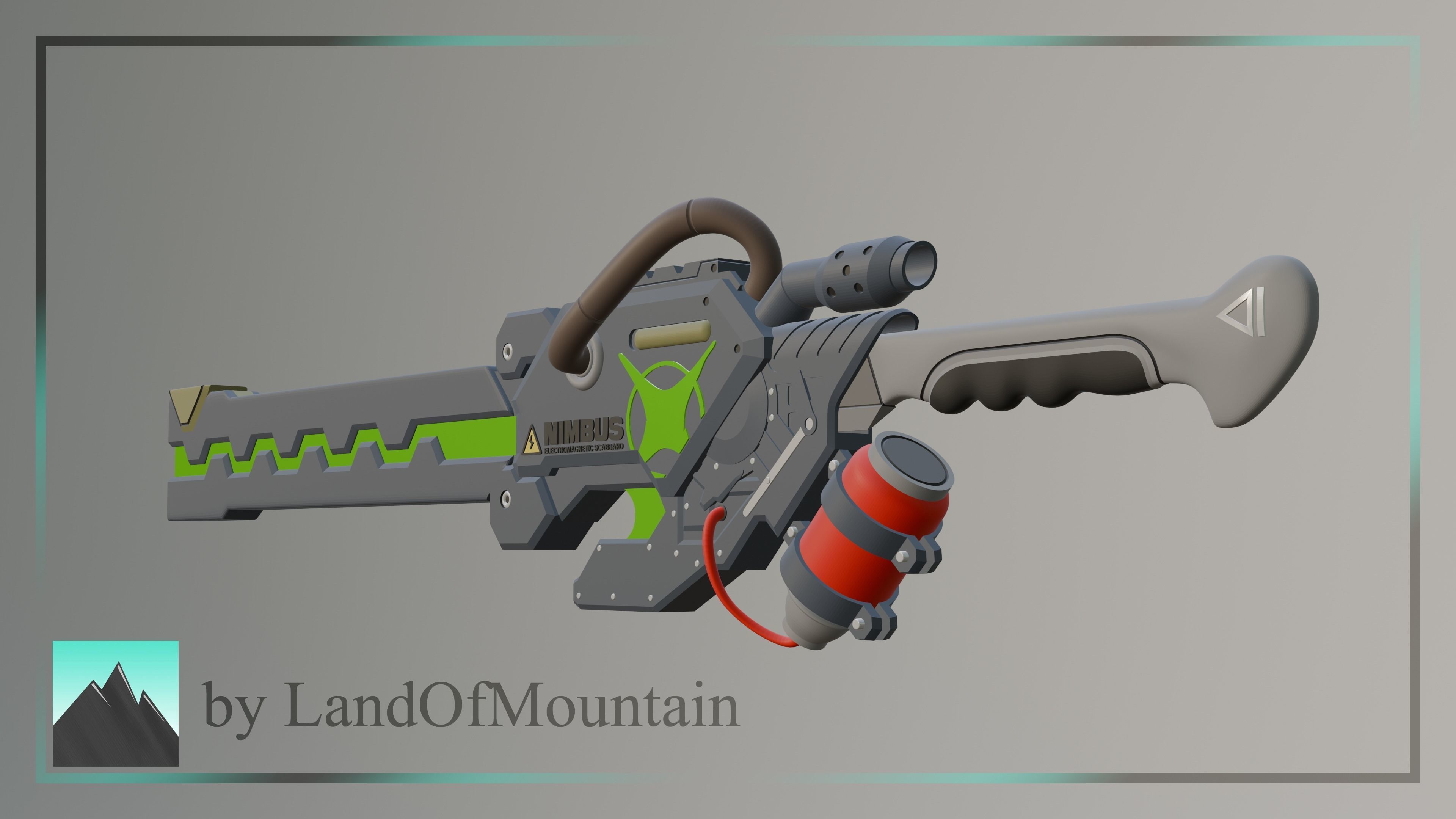 Zenless Zone Zero - Anby Sword 3D print model_2