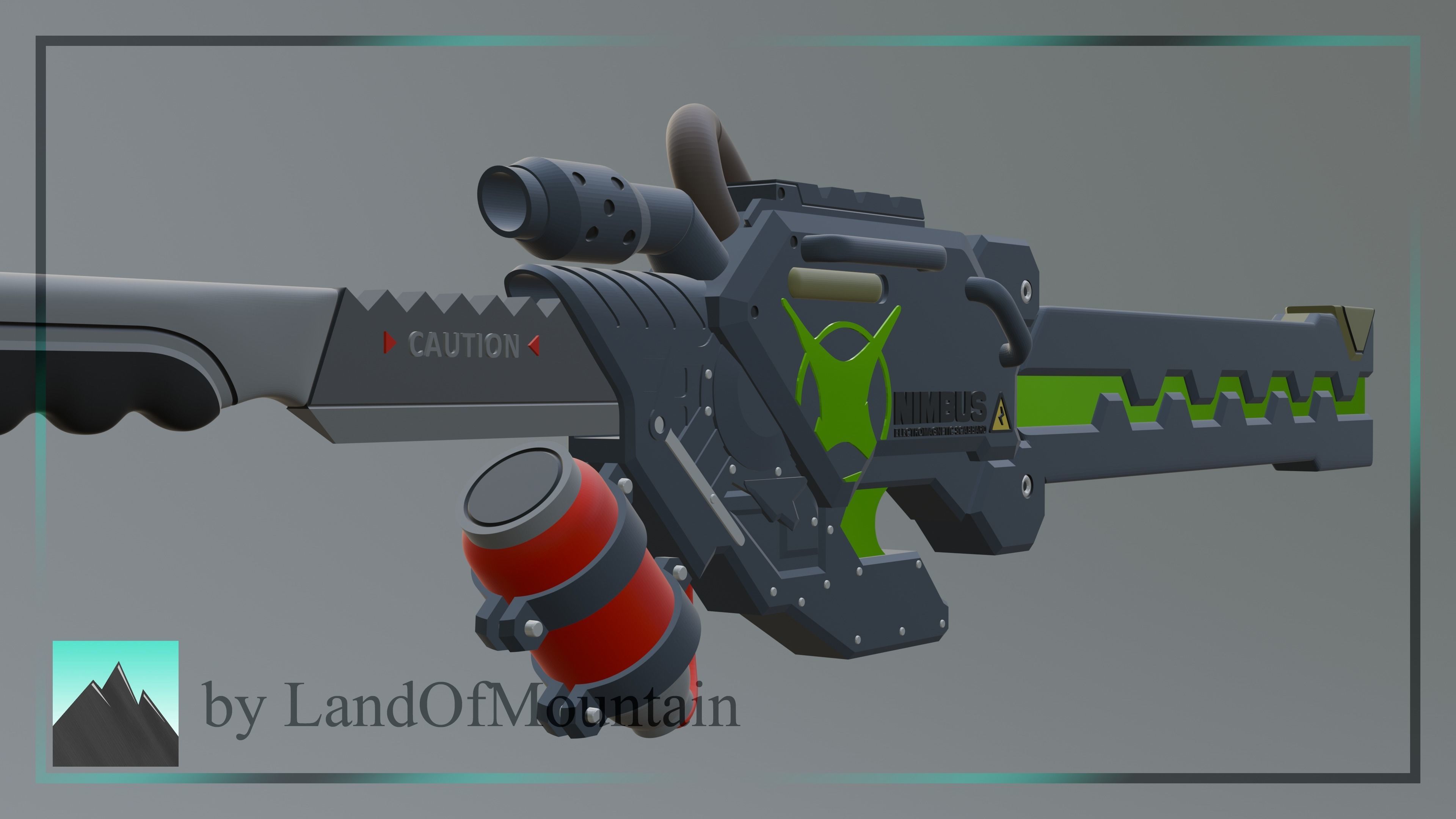 Zenless Zone Zero - Anby Sword 3D print model_3