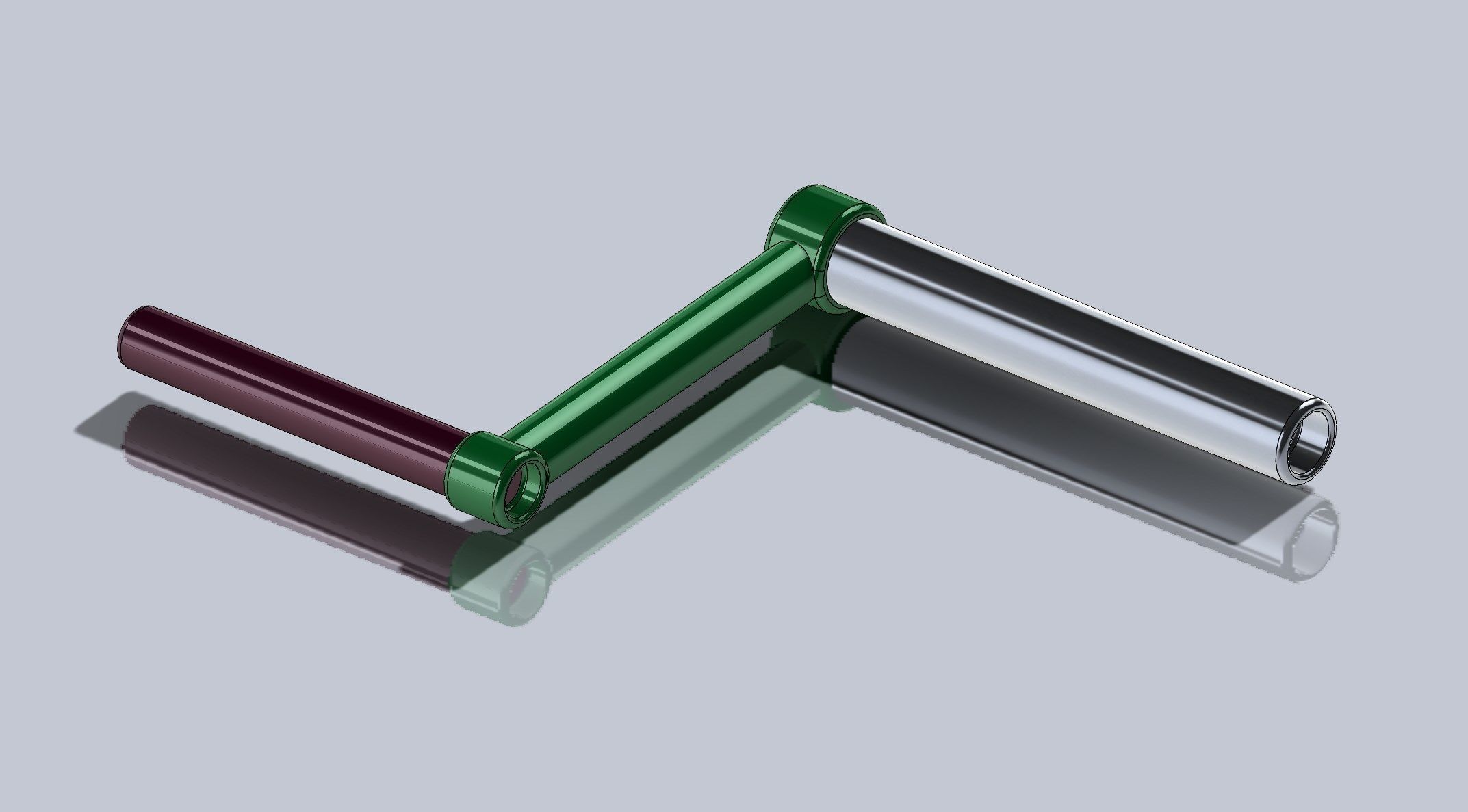 A5M4 Crank 3D print model_2