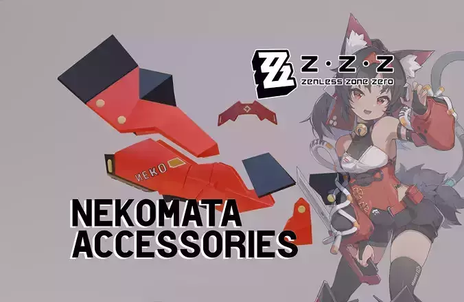 Zenless Zone Zero - Nekomata Accessories