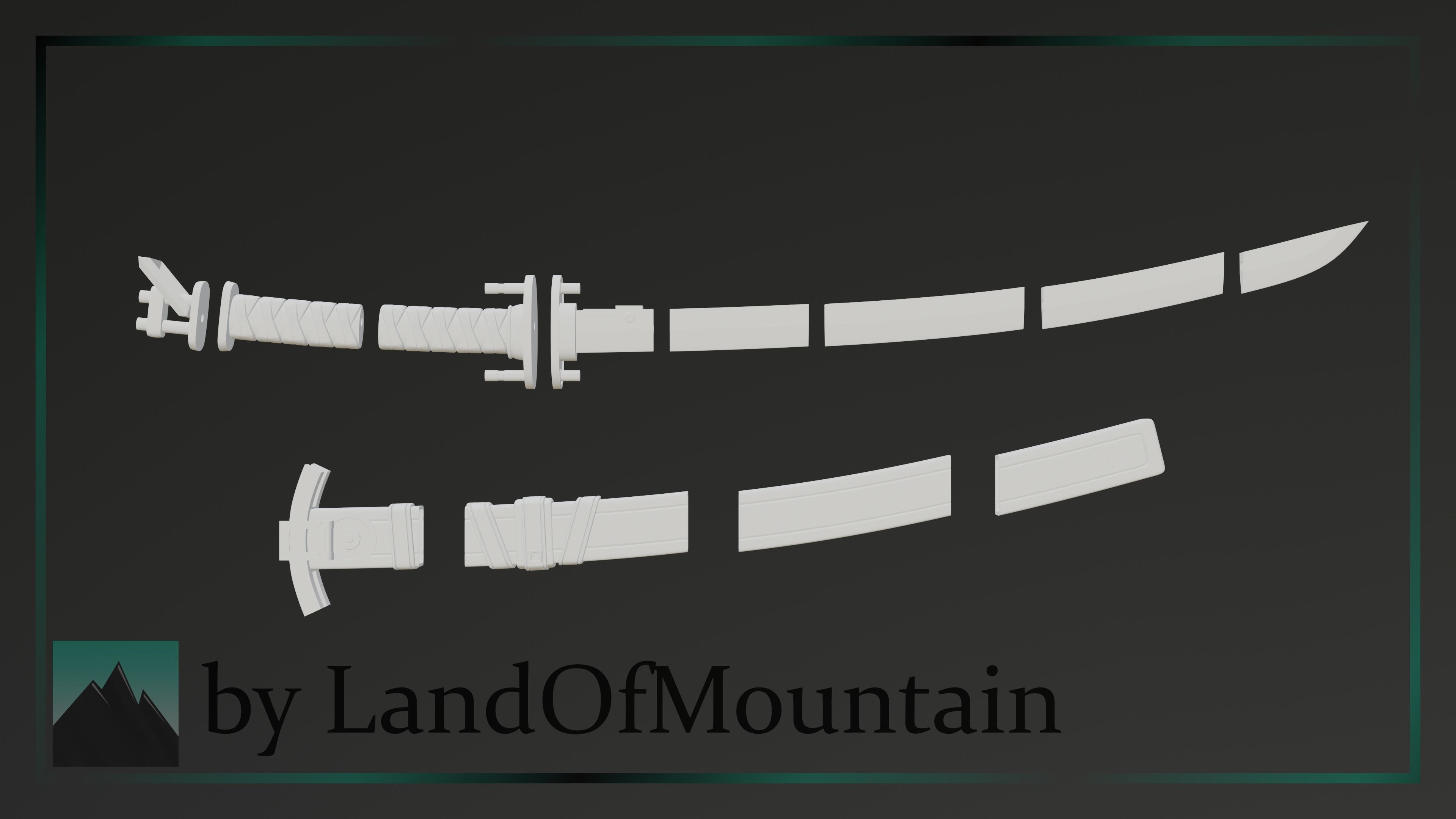 Zenless Zone Zero - Miyabi Katana 3D print model_7