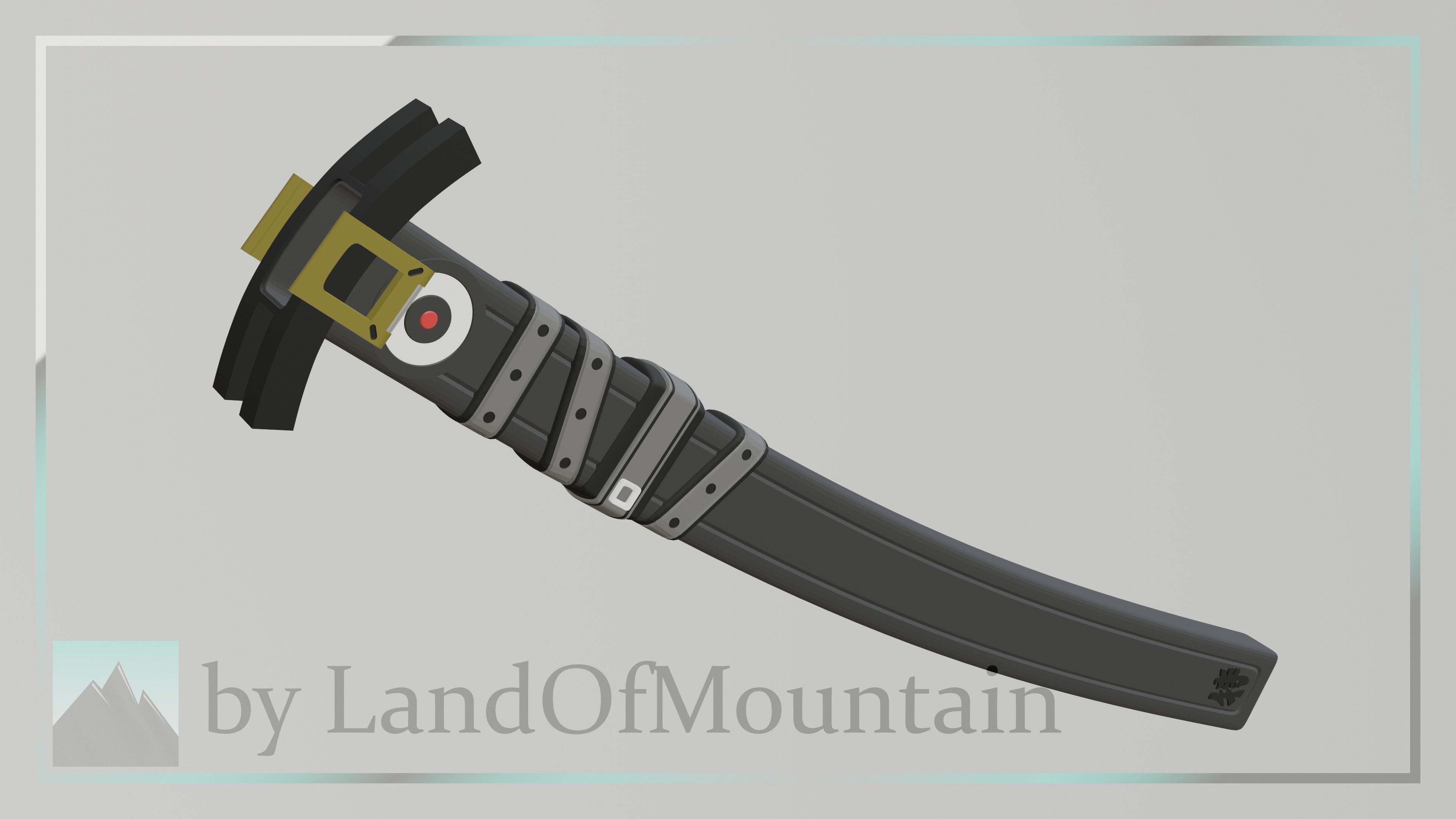 Zenless Zone Zero - Miyabi Katana 3D print model_5