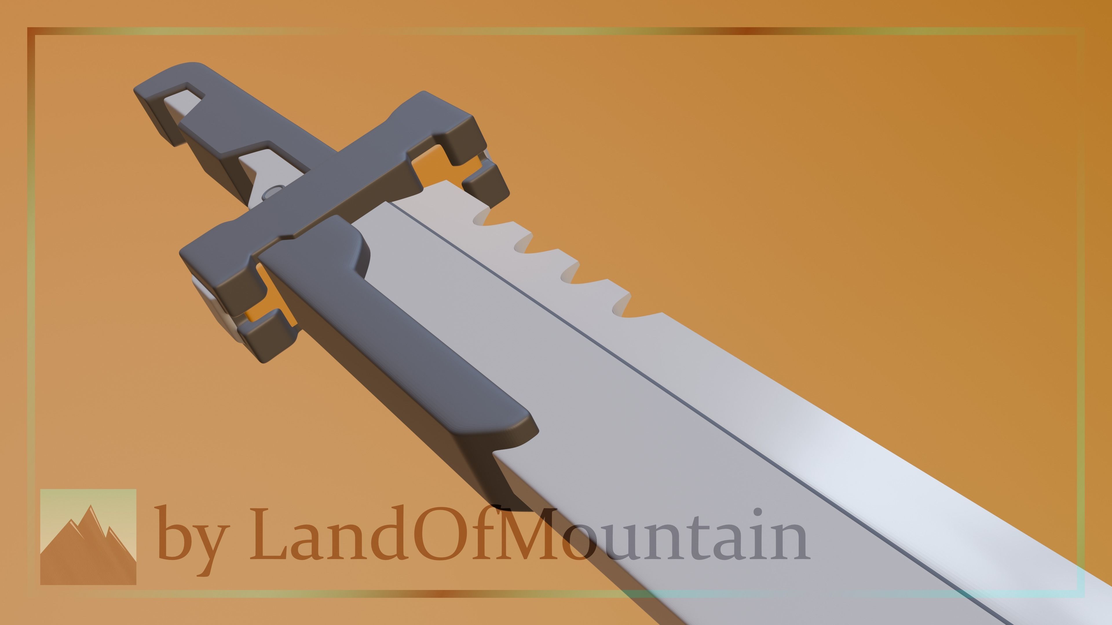 Zenless Zone Zero - Soldier 11 Sword 3D print model_3