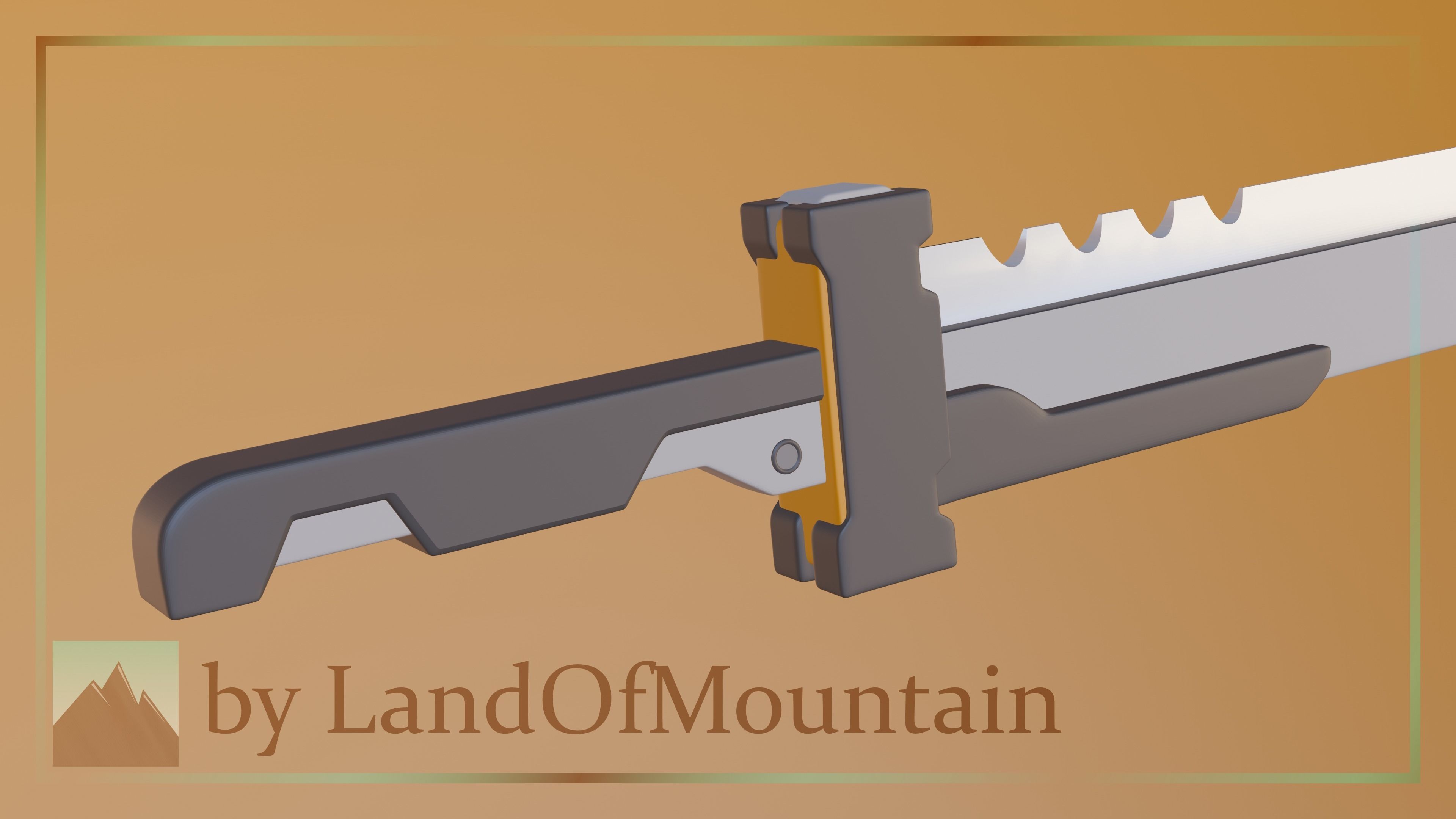 Zenless Zone Zero - Soldier 11 Sword 3D print model_1