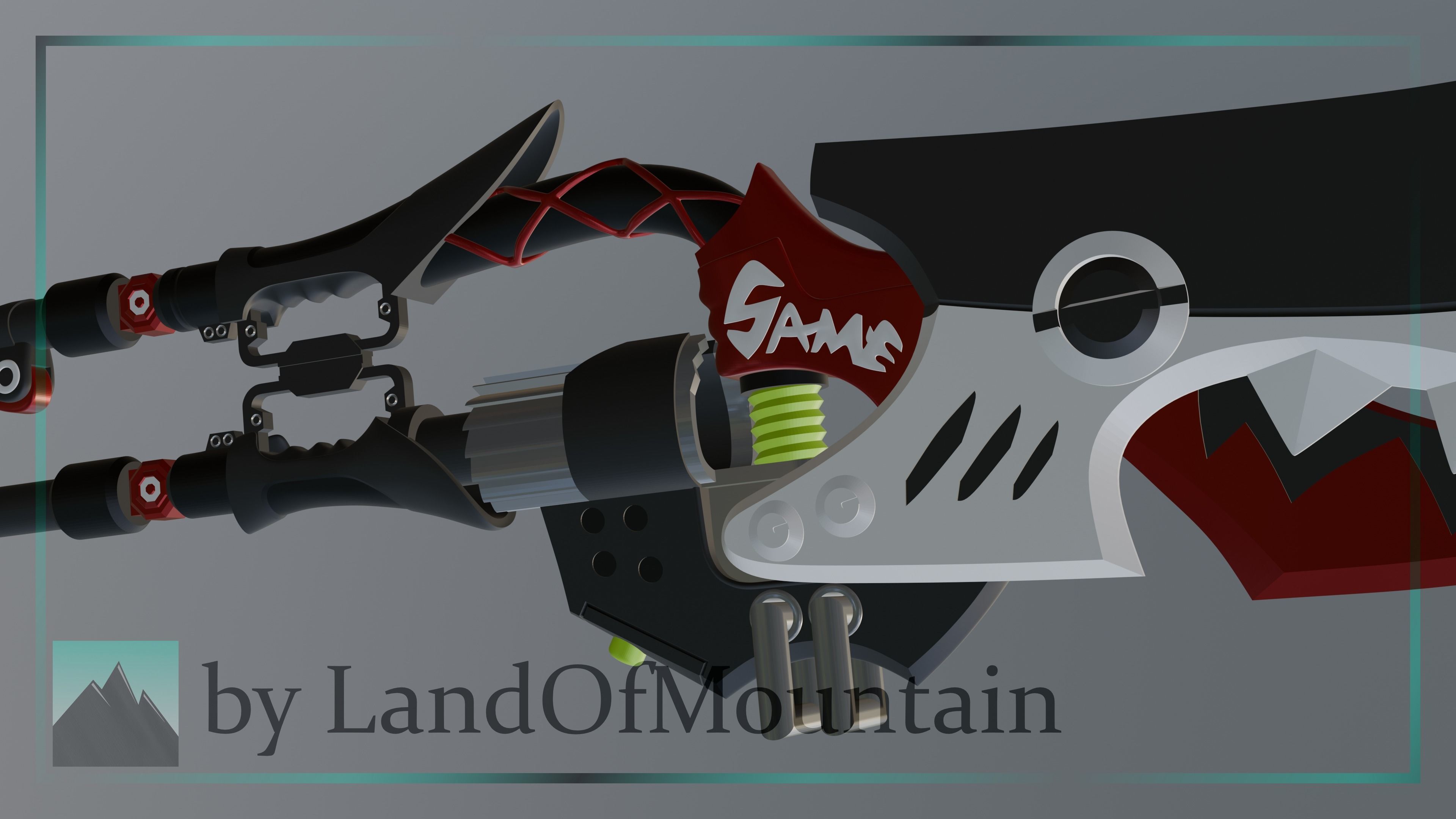 Zenless Zone Zero - Ellen Joe Blade 3D print model_1