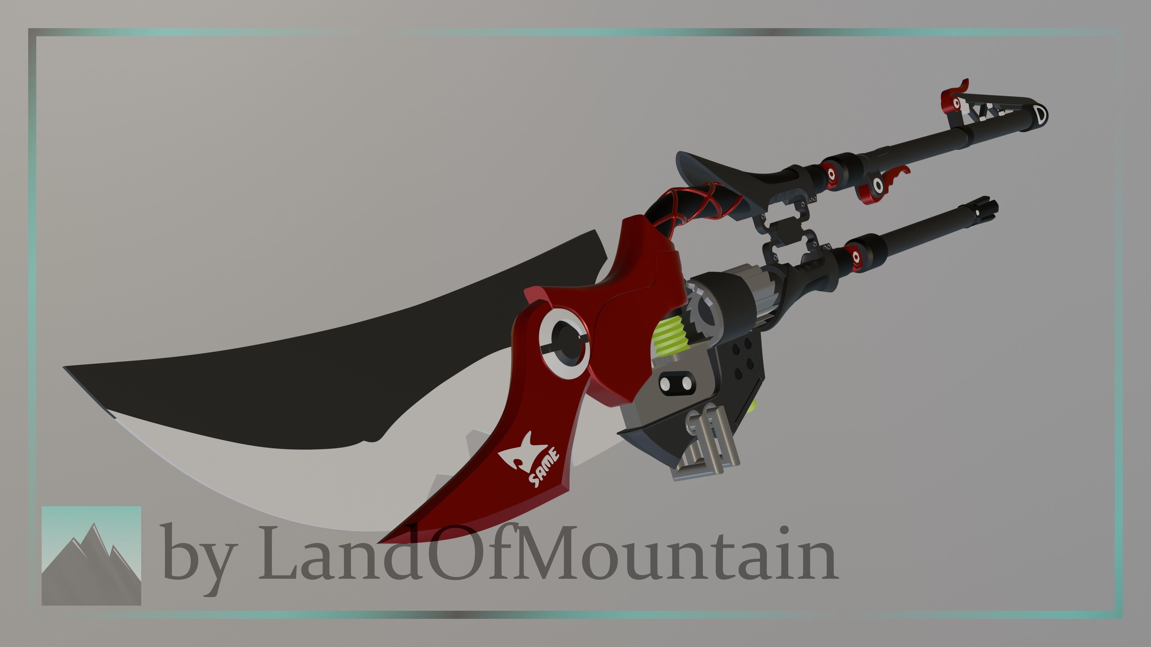 Zenless Zone Zero - Ellen Joe Blade 3D print model_3