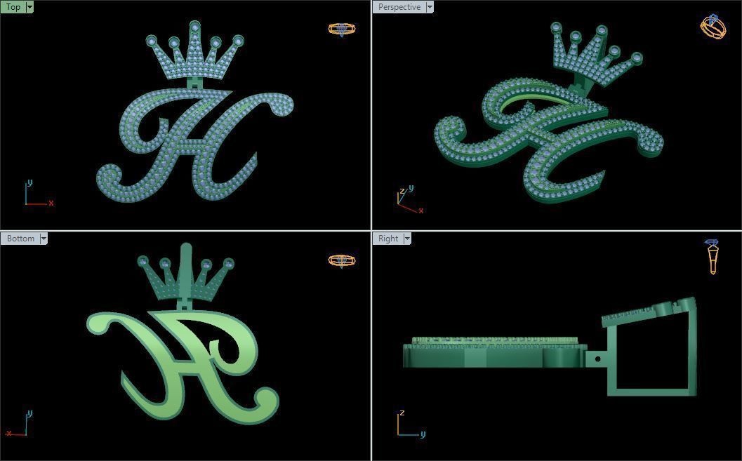 A To Z Alfabet 3D model_7