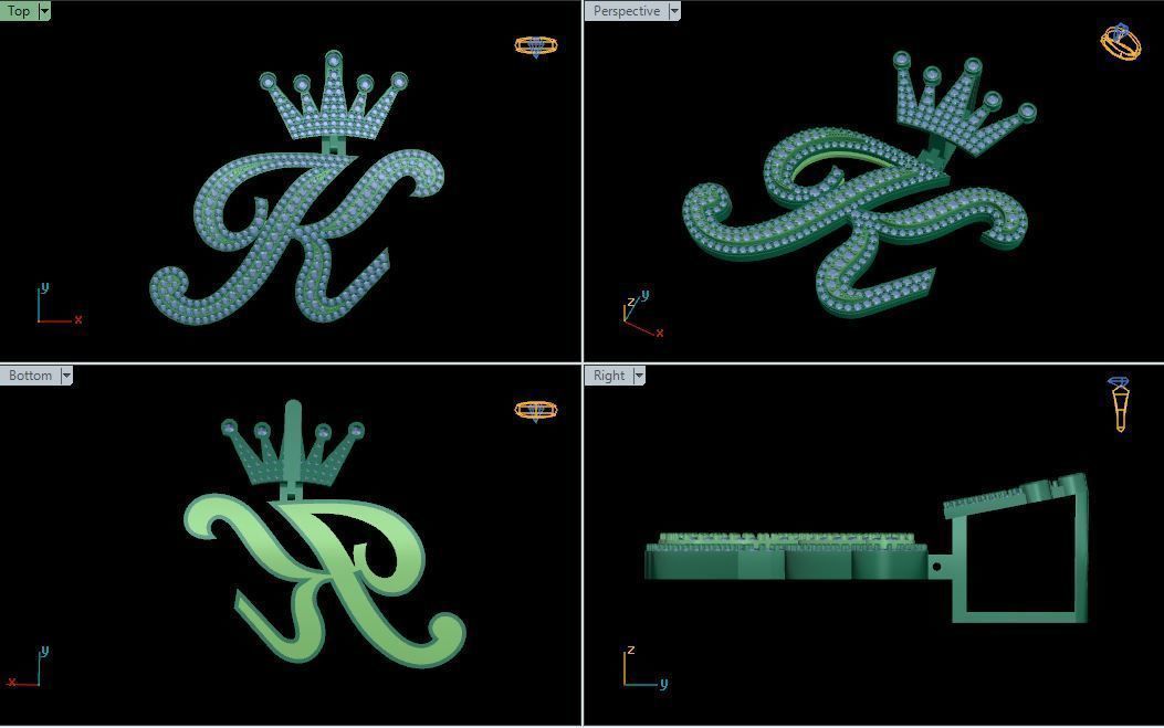A To Z Alfabet 3D model_10