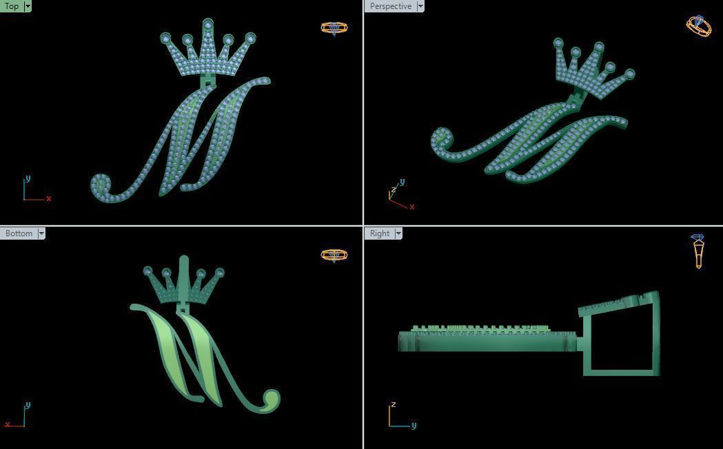 A To Z Alfabet 3D model_12