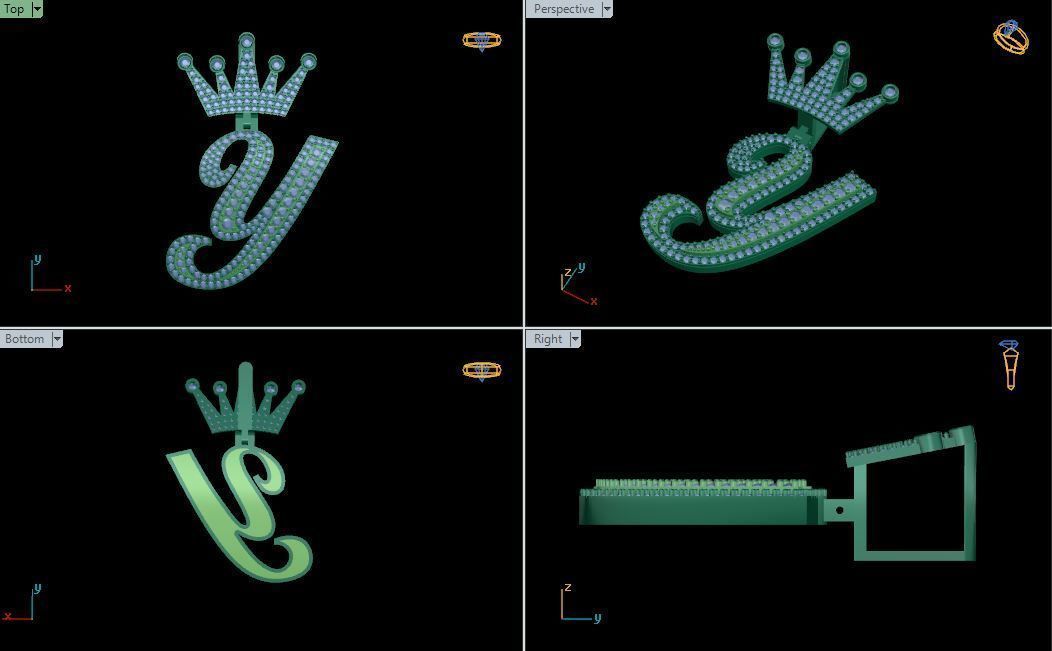 A To Z Alfabet 3D model_22
