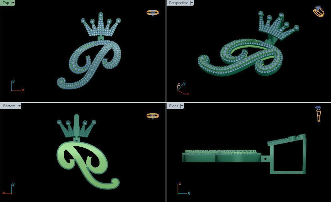 A To Z Alfabet 3D model_15