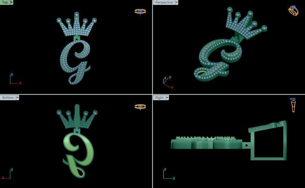 A To Z Alfabet 3D model_6