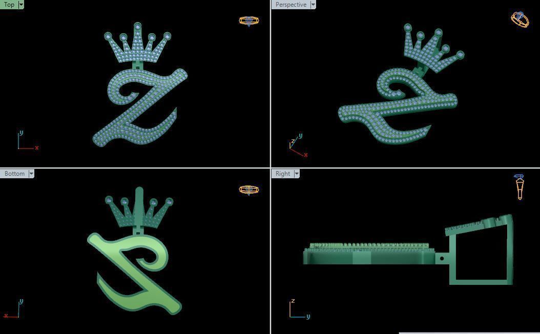 A To Z Alfabet 3D model_23