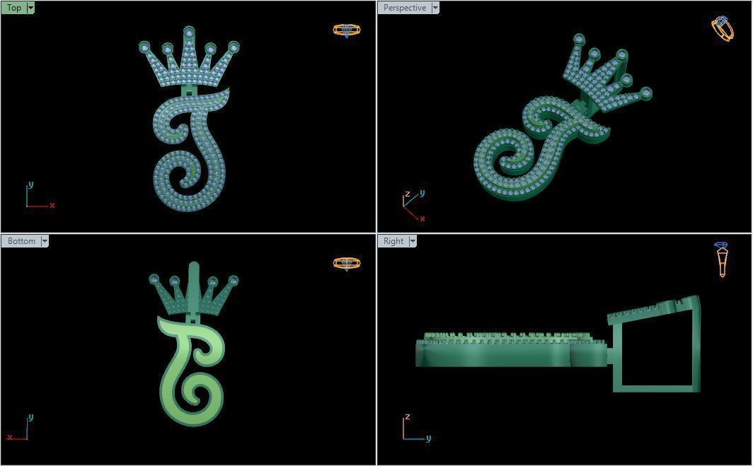 A To Z Alfabet 3D model_9