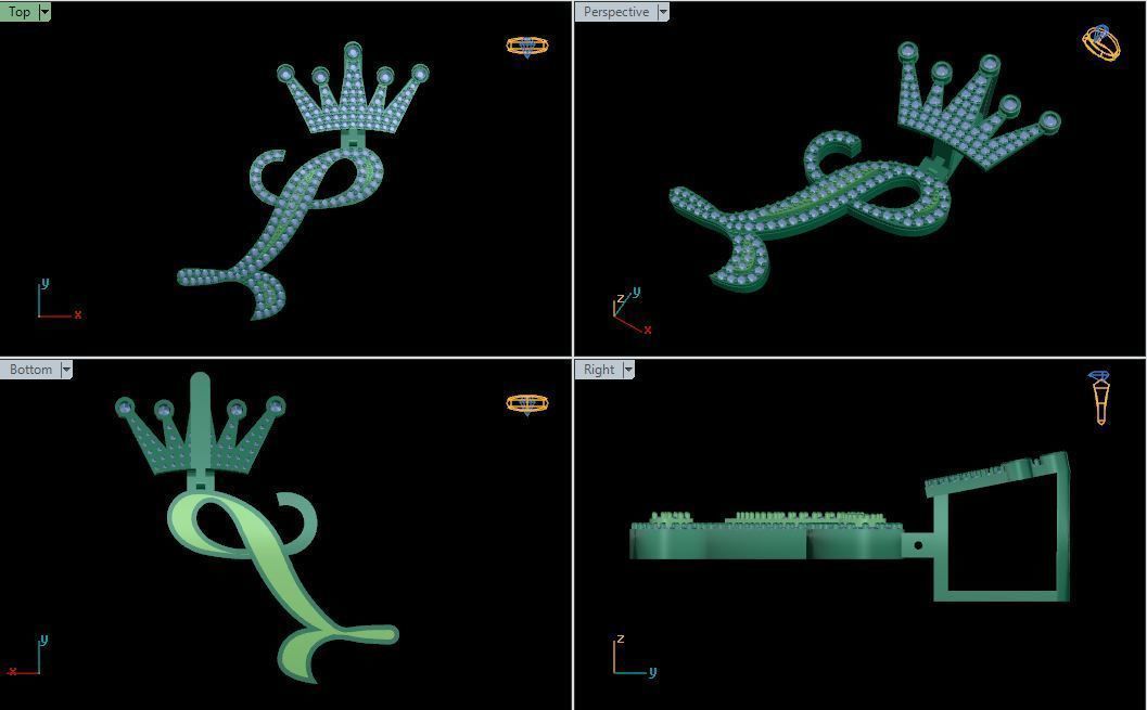A To Z Alfabet 3D model_11