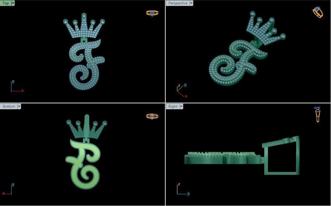 A To Z Alfabet 3D model_5