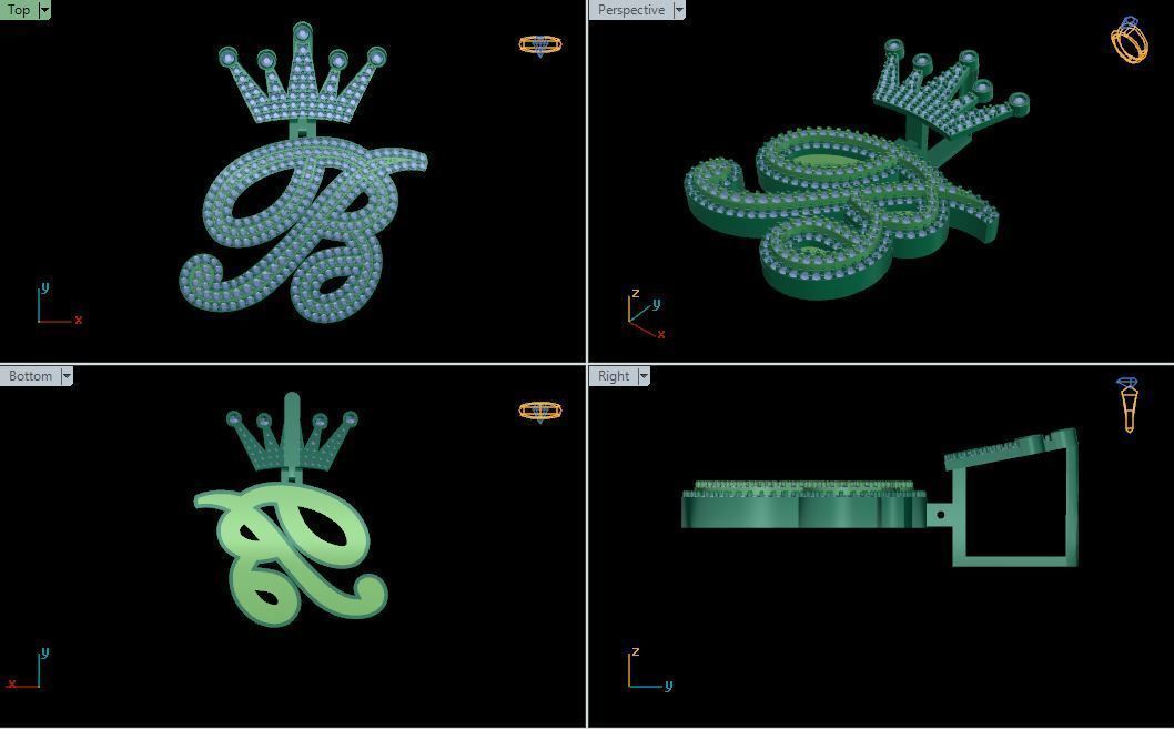 A To Z Alfabet 3D model_1
