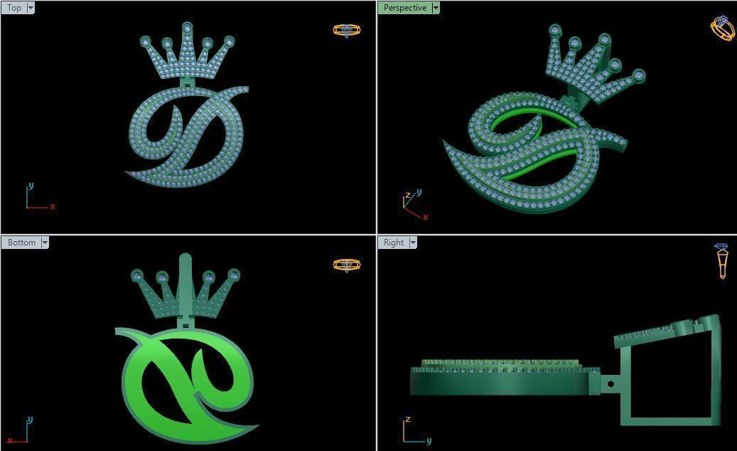 A To Z Alfabet 3D model_3