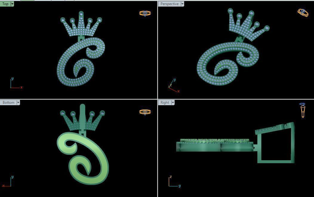A To Z Alfabet 3D model_2