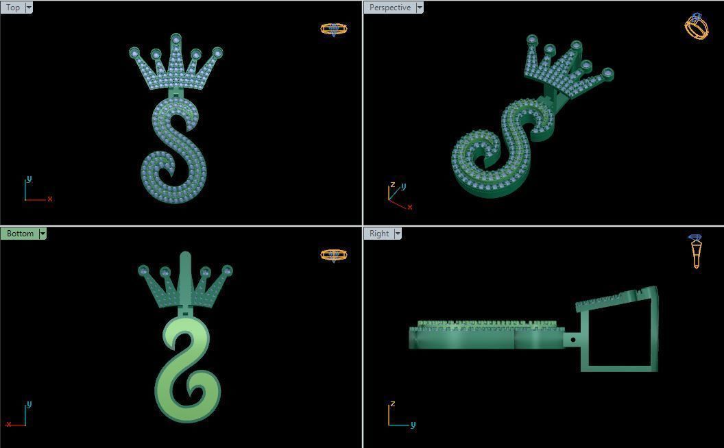 A To Z Alfabet 3D model_18