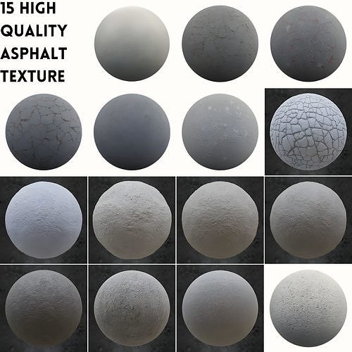 Asphalt Textures Pack Texture