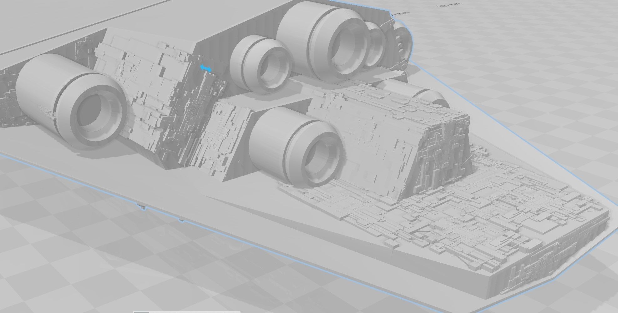 ARMADA - Legator II with stand attach point 3D model_3