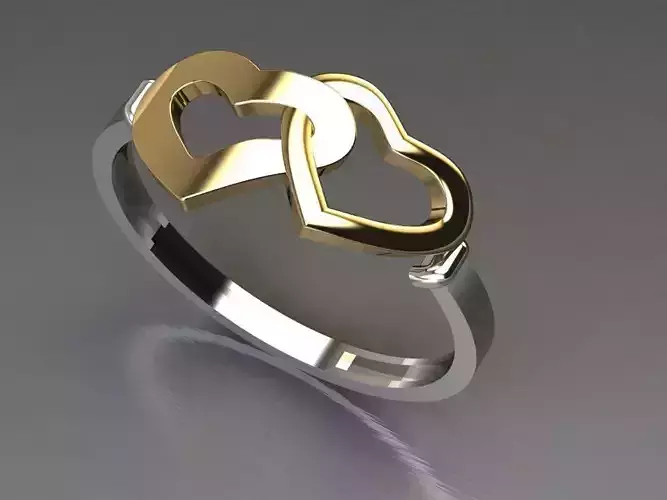 Heart ring 14
