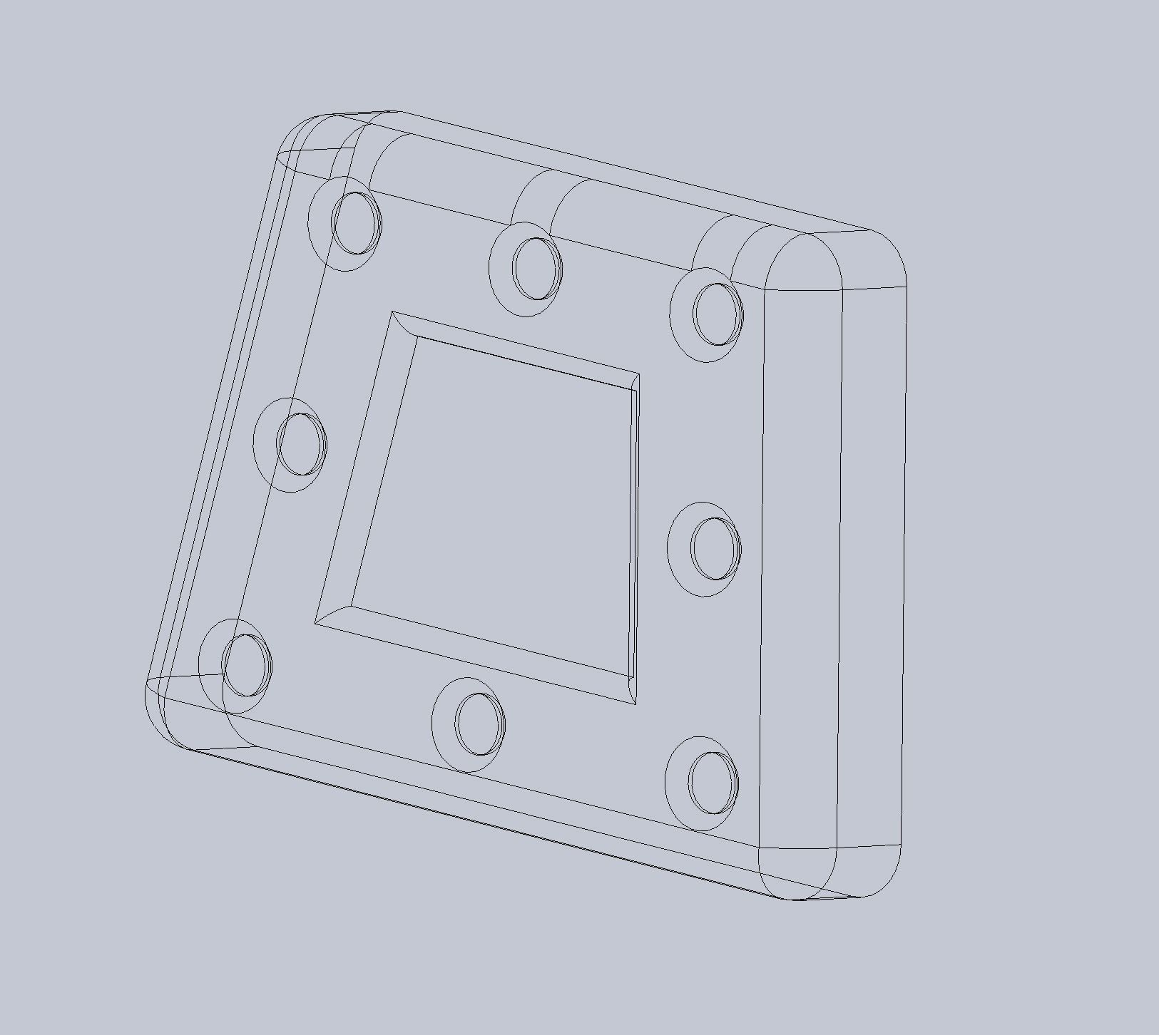 A5M4 Headrest 3D print model_1