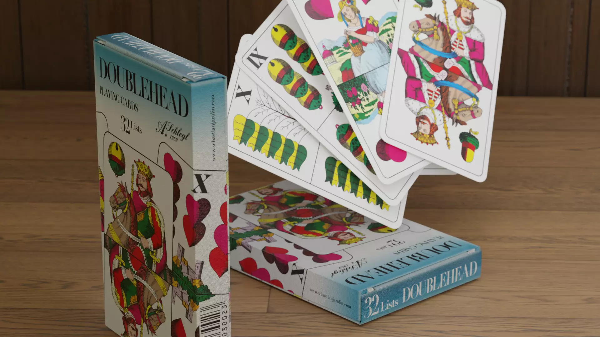 Special playing Cards 3D model