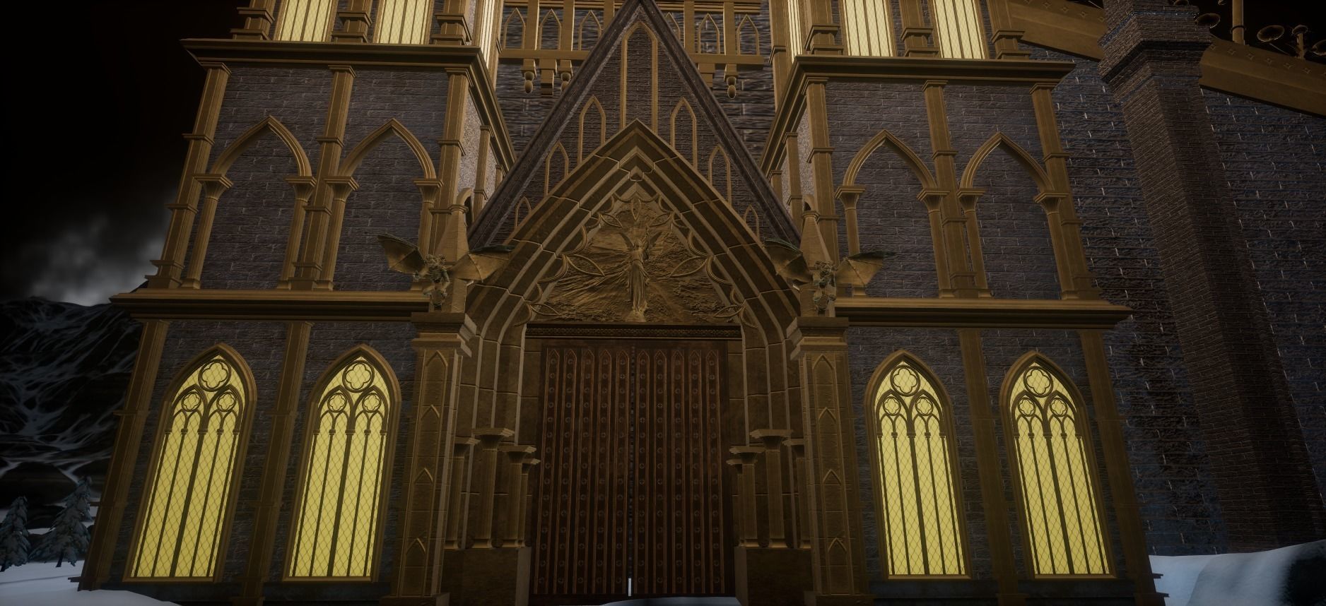 Fantasy Castle 3D model_12