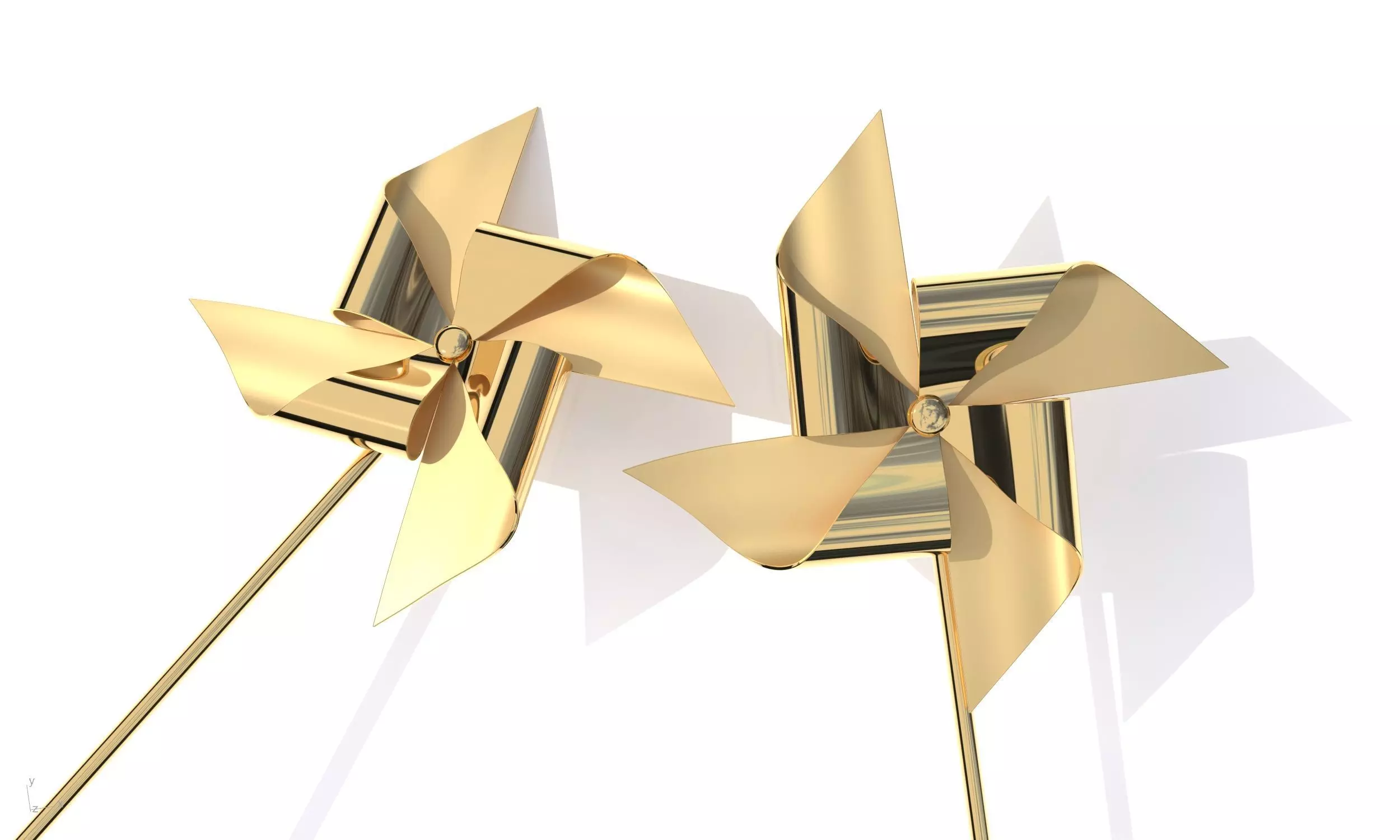 A Pinwheel 3D print model