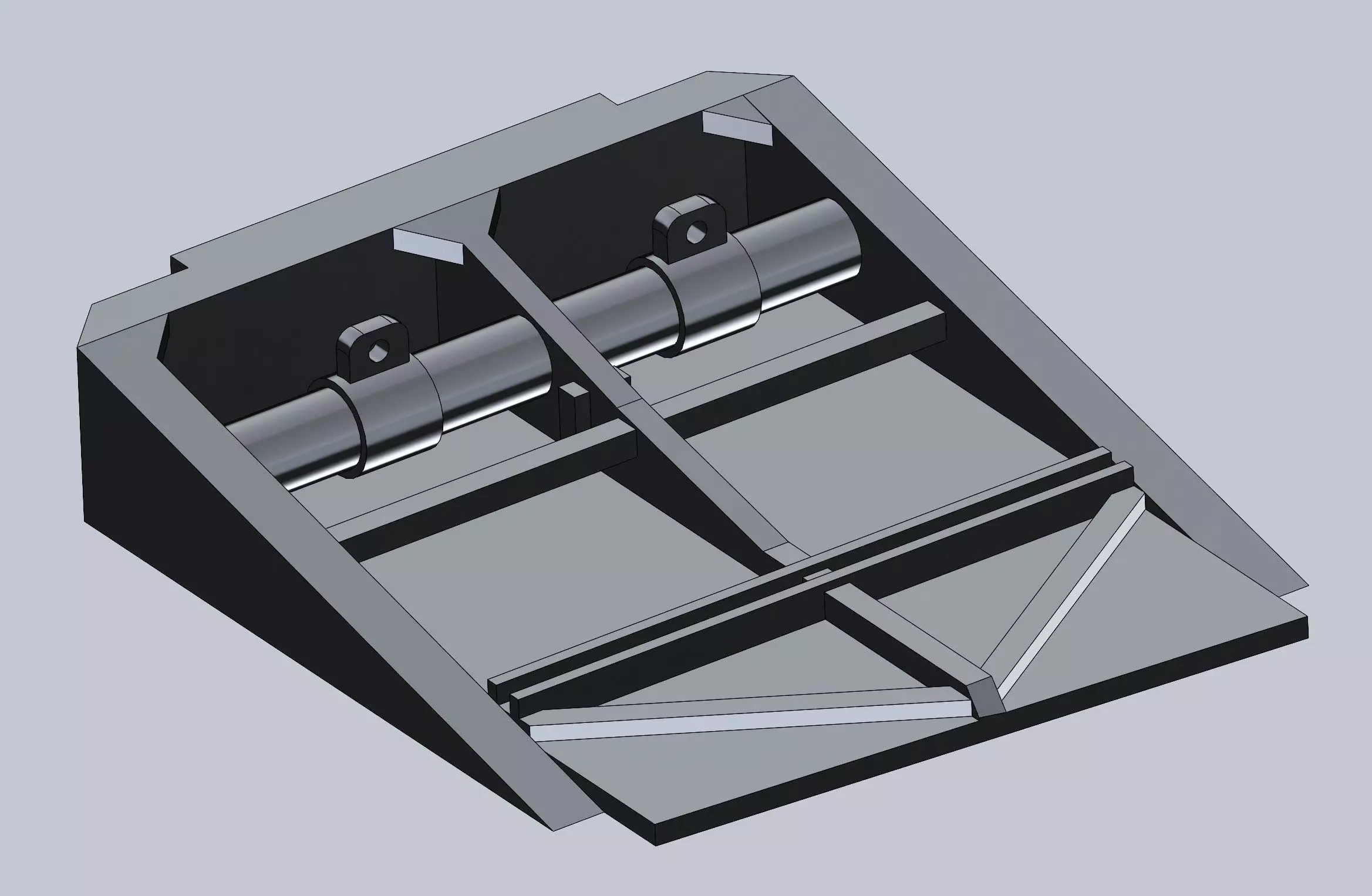 A5M4 Small flap bay 3D print model_0