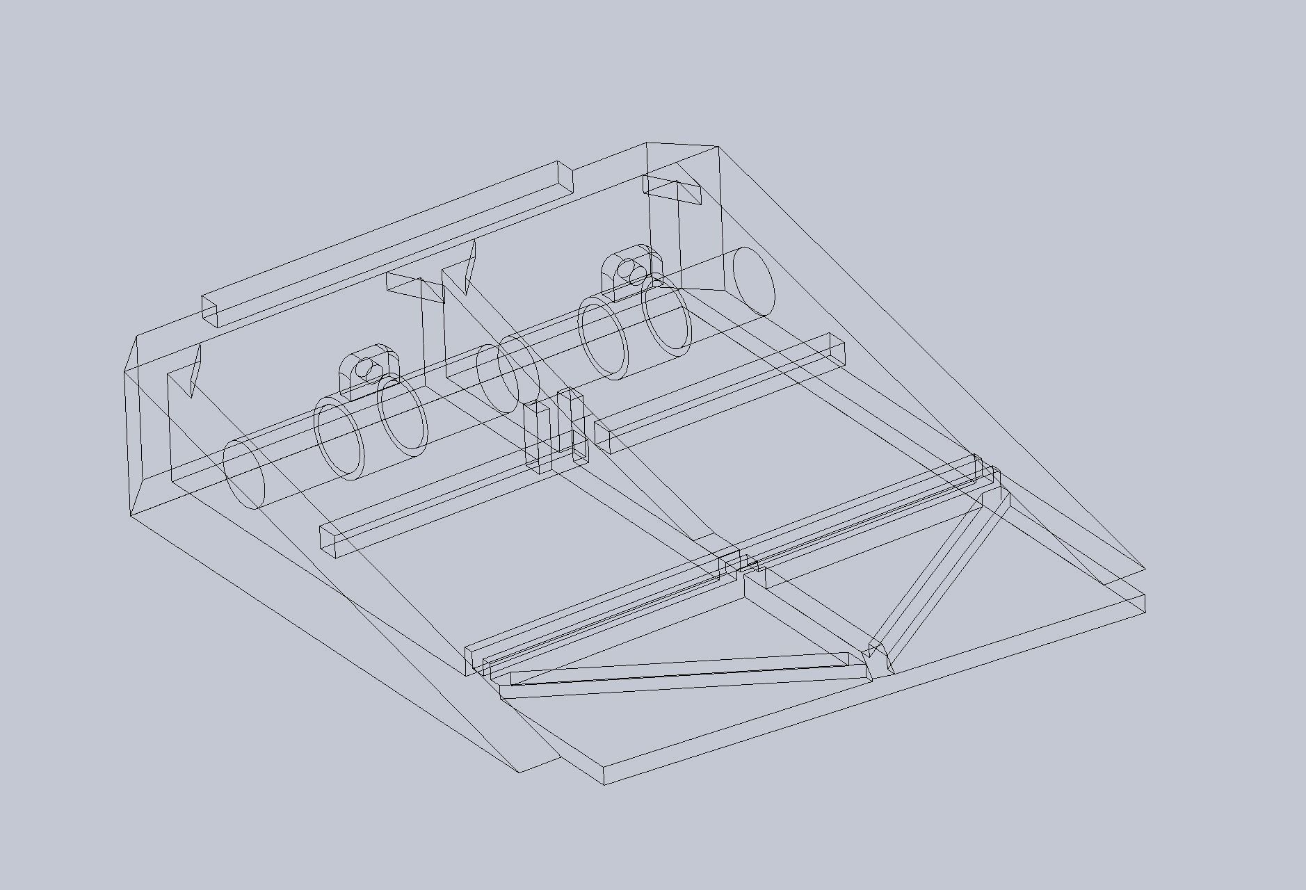 A5M4 Small flap bay 3D print model_1