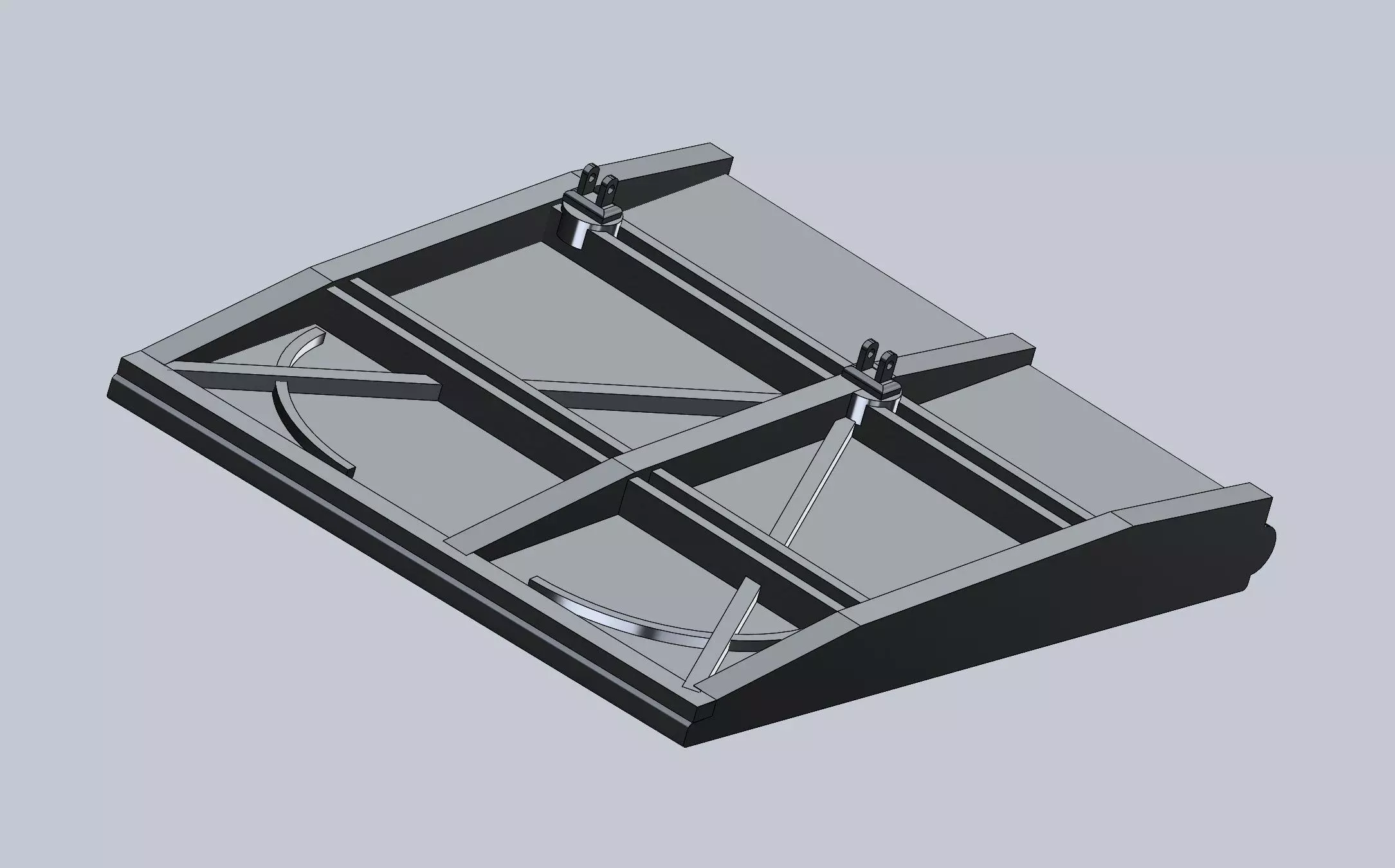 A5M4 Small flap 3D print model_0