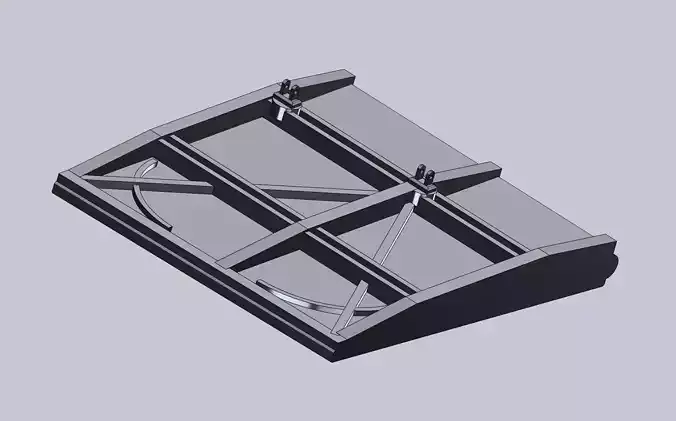 A5M4 Small flap 3D print model