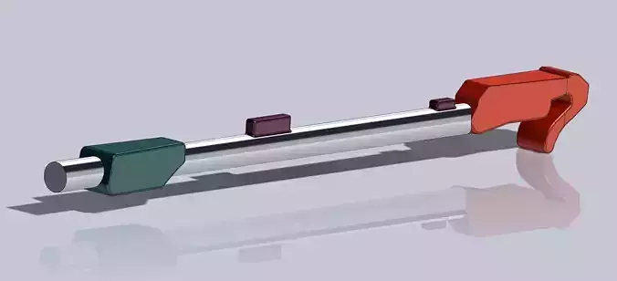 A5M4 Tail hook 3D print model