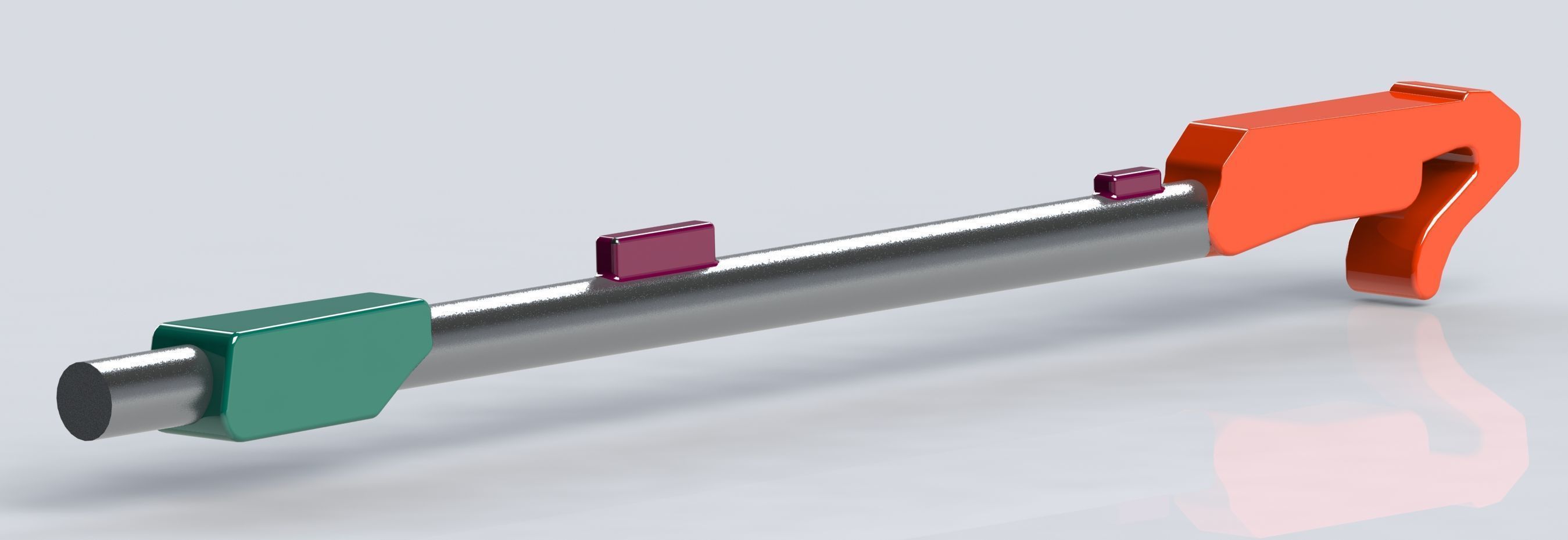 A5M4 Tail hook 3D print model_2