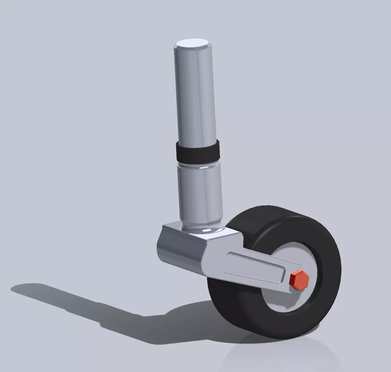 A5M4 Tail wheel 3D print model_0