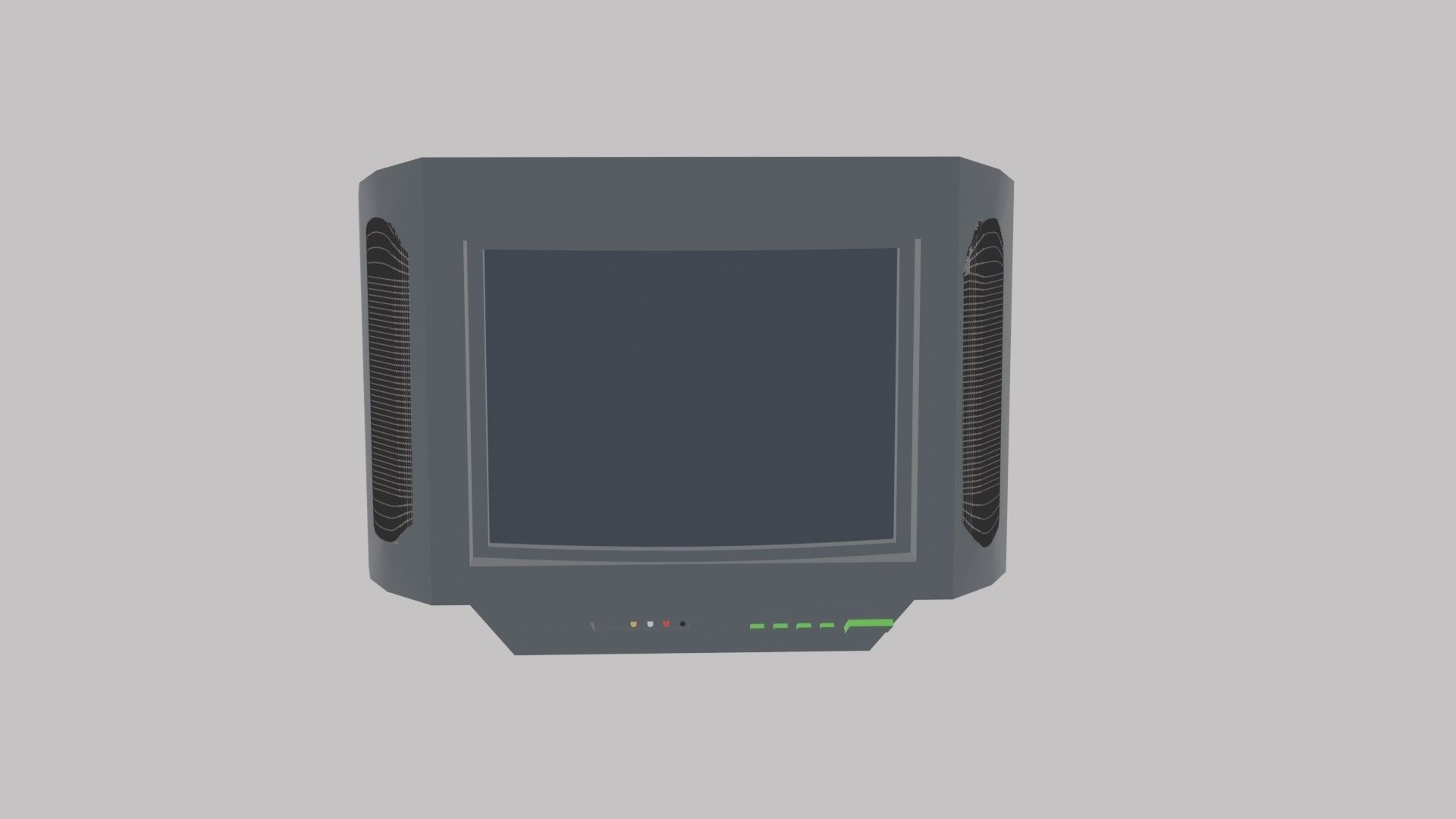 tv and nightstand 3D model_6