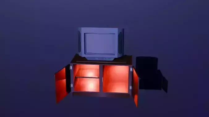 tv and nightstand