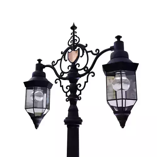 Parisien-Inspired Vintage Streetlight