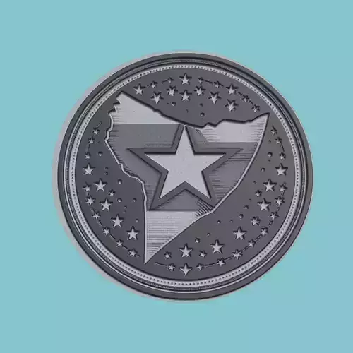 Somalia Map Medallion Wall Art Printer