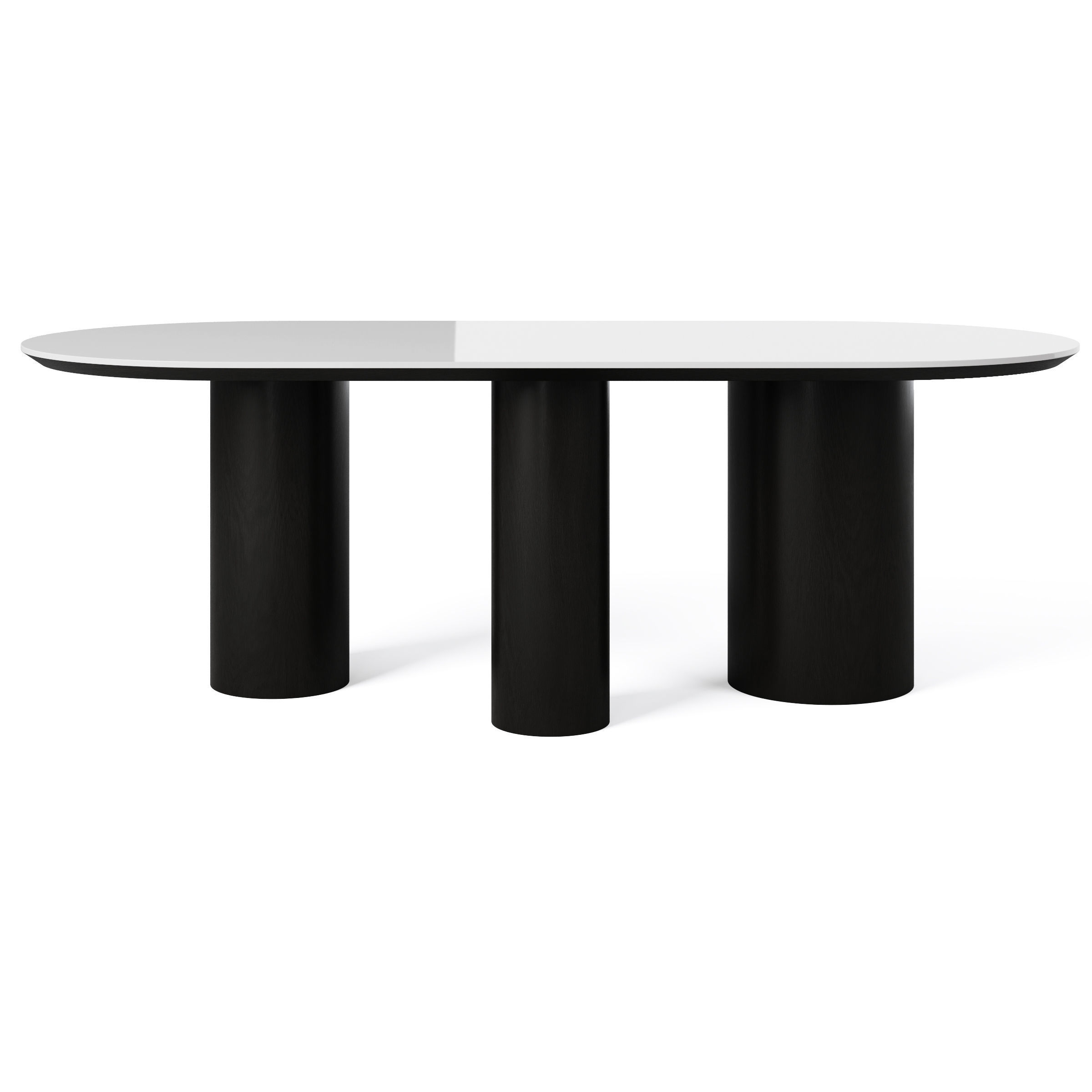 Dining table Elliston by Cazarina 3D model_3