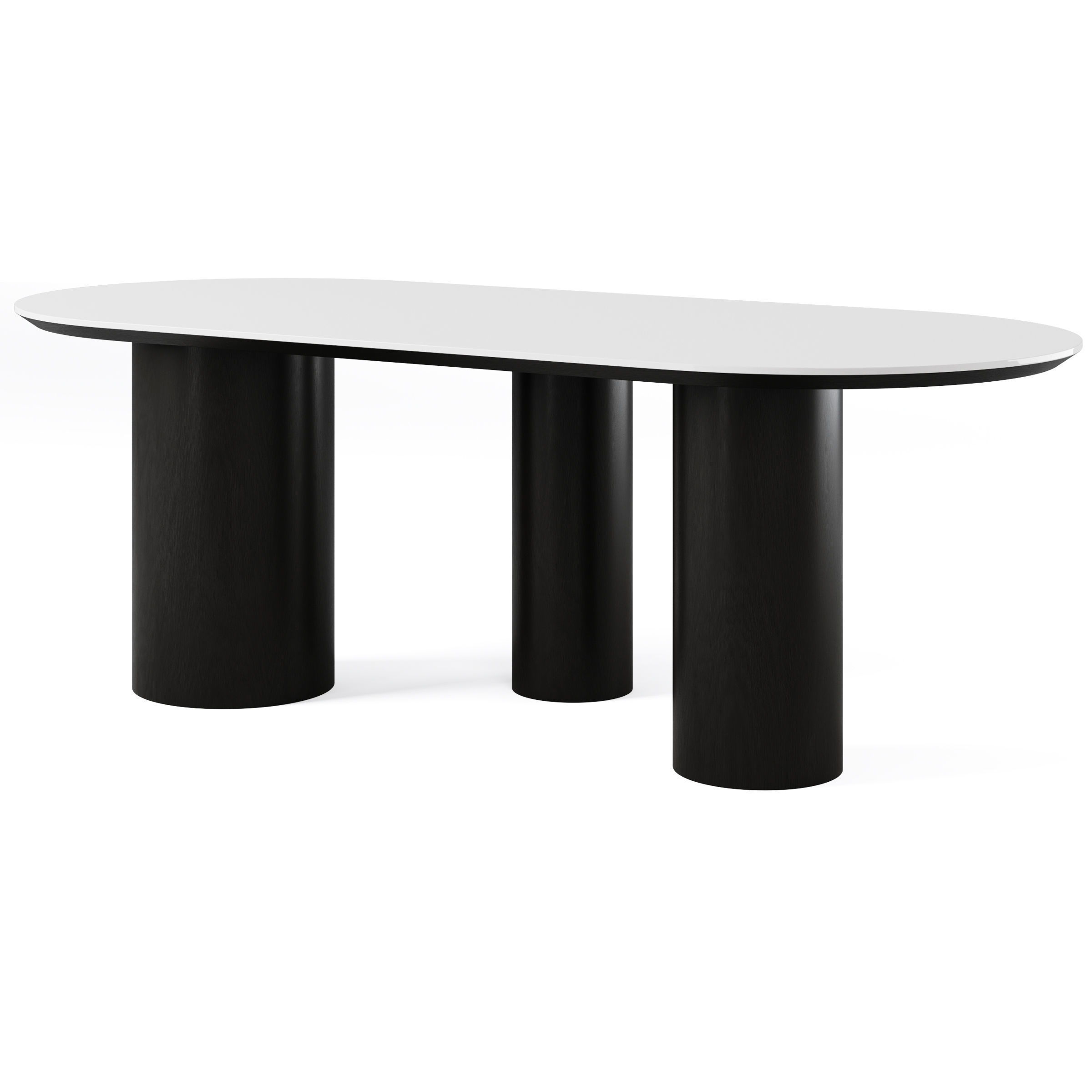 Dining table Elliston by Cazarina 3D model_1